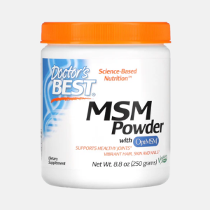 MSM Powder with OptiMSM Vegan – 250g – Doctor’s Best