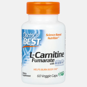 L-Carnitine Fumarate with Biosint Carnitines – 60 Veggie Caps – Doctor’s Best