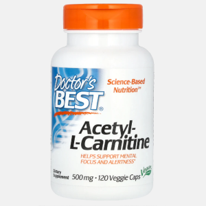 Acetyl L-Carnitine 500mg – 120 cápsulas – Doctor´s Best