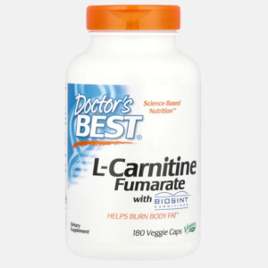 L-Carnitine Fumarate with Biosint Carnitines – 180 Veggie Caps – Doctor’s Best