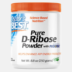 Pure D-Ribose Powder with BioEnergy Ribose – 250g – Doctor’s Best