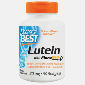 Lutein with FloraGLO 20mg – 60 softgels – Doctor’s Best