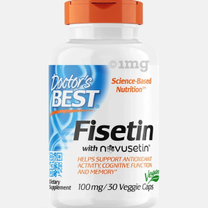 Fisetin with Novusetin 100mg – 30 cápsulas – Doctor’s Best