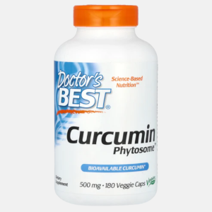 Curcumin Phytosome with Meriva 500mg – 180 cápsulas – Doctor’s Best