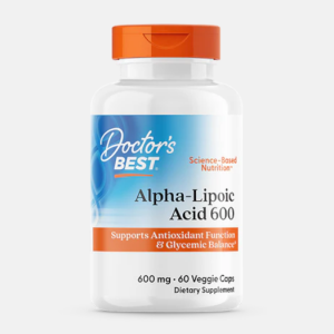 Alpha-Lipoic Acid 600mg – 180 cápsulas – Doctor’s Best