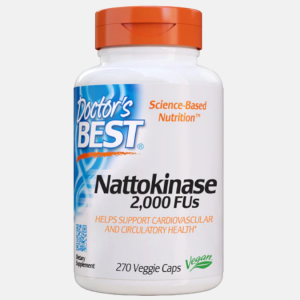 Nattokinase 2000 FUs – 270 Veggie Caps – Doctor’s Best