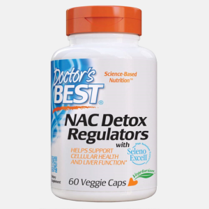 NAC Detox Regulators – 60 Veggie Caps – Doctor’s Best