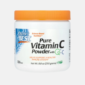 Pure Vitamin C Powder with Q-C – 250g – Doctor’s Best