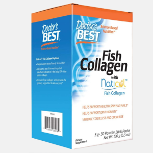 Fish Collagen with Naticol – 30 sticks – Doctor’s Best