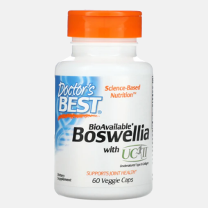 Boswellia with UC II – 60 cápsulas – Doctor’s Best