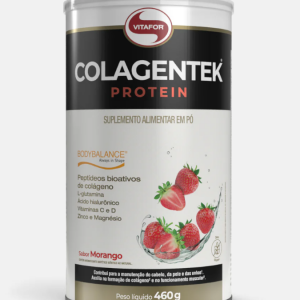 Colagentek Protein Morango – 460g – Vitafor