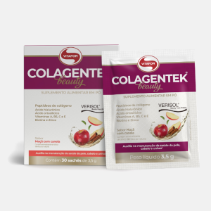 COLAGENTEK Beauty maçã canela – 30 saquetas – Vitafor