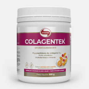 Colagentek Laranja Com Acerola – 300g – Vitafor