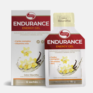 Endurance Energy Gel Baunilha – 12 x 30g – Vitafor