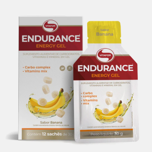 Endurance Energy Gel Banana – 12 x 30g – Vitafor