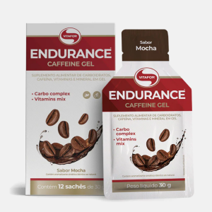 Endurance Caffeine Gel Mocha – 12 x 30g – Vitafor