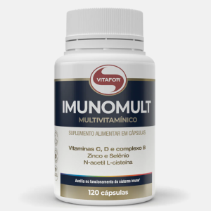 Imunomult Multivitamínico – 120 cápsulas – Vitafor