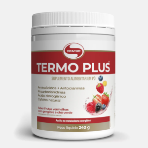 Termo Plus Frutos Vermelhos Gengibre Chá Verde – 240g – Vitafor