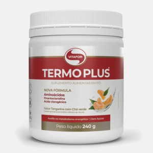 Termo Plus Tangerina com Chá Verde – 240g – Vitafor