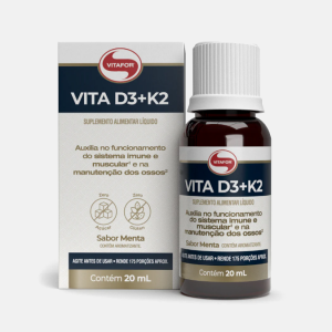 VITA D3+K2 Menta – 20ml – Vitafor