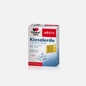 Kieselerde + Biotin + Zink – 40 cápsulas – Doppelherz