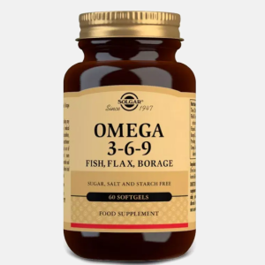 Omega 3-6-9 – 60 cápsulas – Solgar