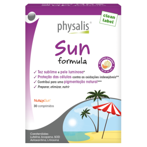 Sun formula – 30 comprimidos – Physalis