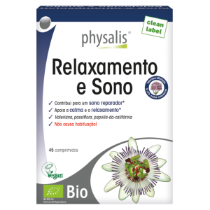 Relaxamento e Sono –  45 comprimidos – Physalis