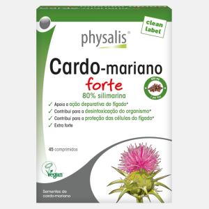 Cardo Mariano forte – 45 comprimidos – Physalis