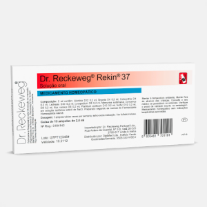 Rekin 37 – 10 ampolas – Dr. Reckeweg