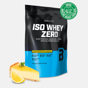 Iso Whey Zero Lemon Cheesecake – 500g – BioTech USA