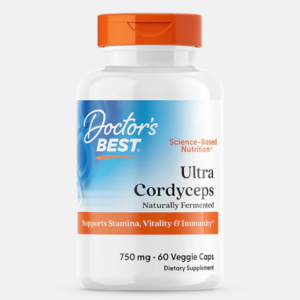 Ultra Cordyceps 750mg – 60 veggie caps – Doctor’s Best