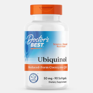 Ubiquinol with Kaneka 50mg – 90 softgels – Doctor’s Best