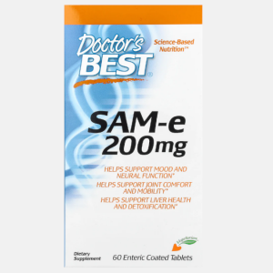 SAM-e 200mg – 60 comprimidos – Doctor’s Best