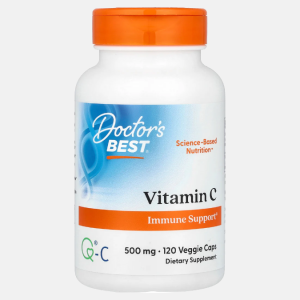 Vitamin C with Q-C 500mg – 120 veggie caps – Doctor’s Best