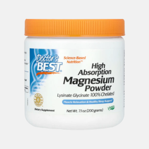 High Absorption Magnesium Powder – 200g – Doctor’s Best