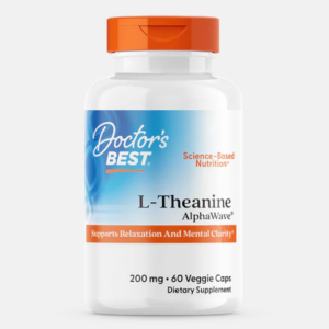 L-Theanine AlphaWave 200mg – 60 veggie caps – Doctor’s Best