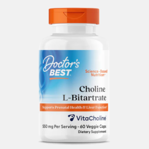 Choline L-Bitartrate – 60 veggie caps – Doctor’s Best