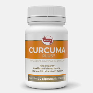 Curcuma Plus – 30 cápsulas – Vitafor