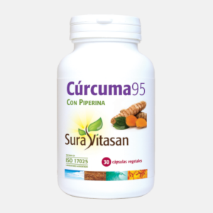 Cúrcuma 95 – 30 cápsulas – Sura Vitasan