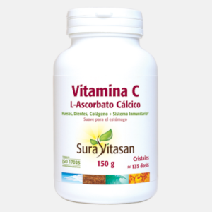 Vitamina C L-Ascorbato Cálcico – 150g – Sura Vitasan