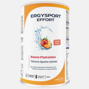 ERGYSPORT EFFORT Pêssego – 450g – Nutergia