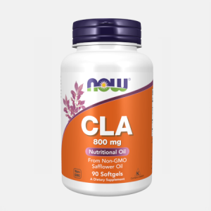 CLA (Ácido Linoleico Conjugado) 800mg – 90 cápsulas – Now