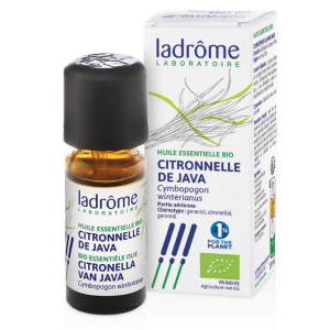 OE Citronela de Java Cymbopogon winterianus Bio – 10ml – Ladrôme