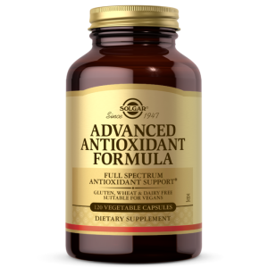 Advanced Antioxidant Formula – 120 cápsulas – Solgar