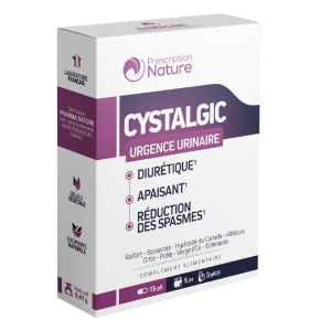 CYSTALGIC – 15 cápsulas – Prescription Nature