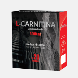 L-Carnitina 4000mg – 20 ampolas – DaliPharma