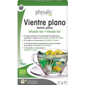 Ventre Plano infusão bio – 20 saquetas – Physalis