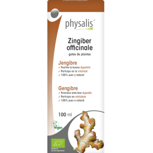 Zingiber officinale gotas – 100ml – Physalis