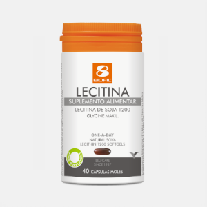 Lecitina 1200mg – 40 cápsulas – Biofil